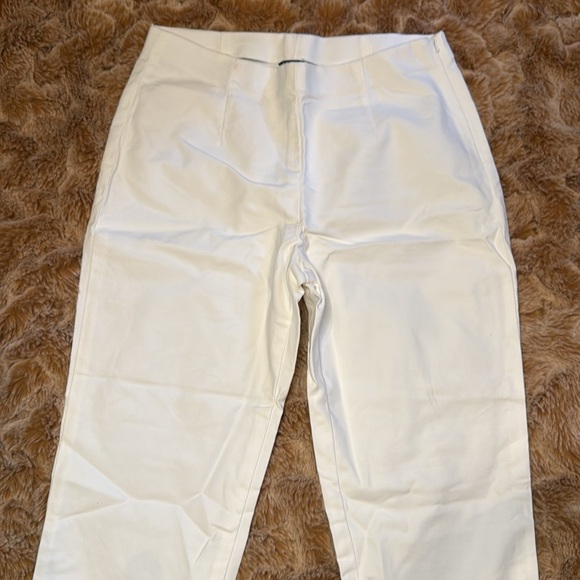 Nic + Zoe White Cropped Pants size 4 - Picture 11 of 15